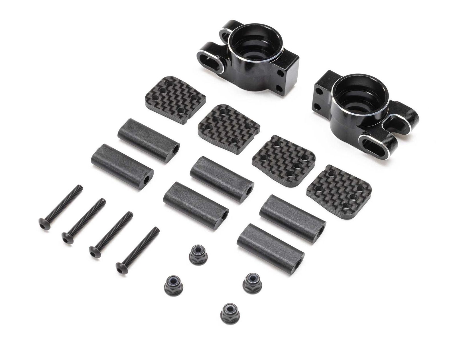TLR 344053 - Rear Hub, Aluminum (8X, 8XE 2.0)