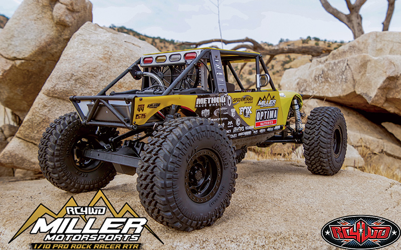 RC4WD Z-RTR0061 - Miller Motorsports,1/10 Pro Rock Racer RTR,