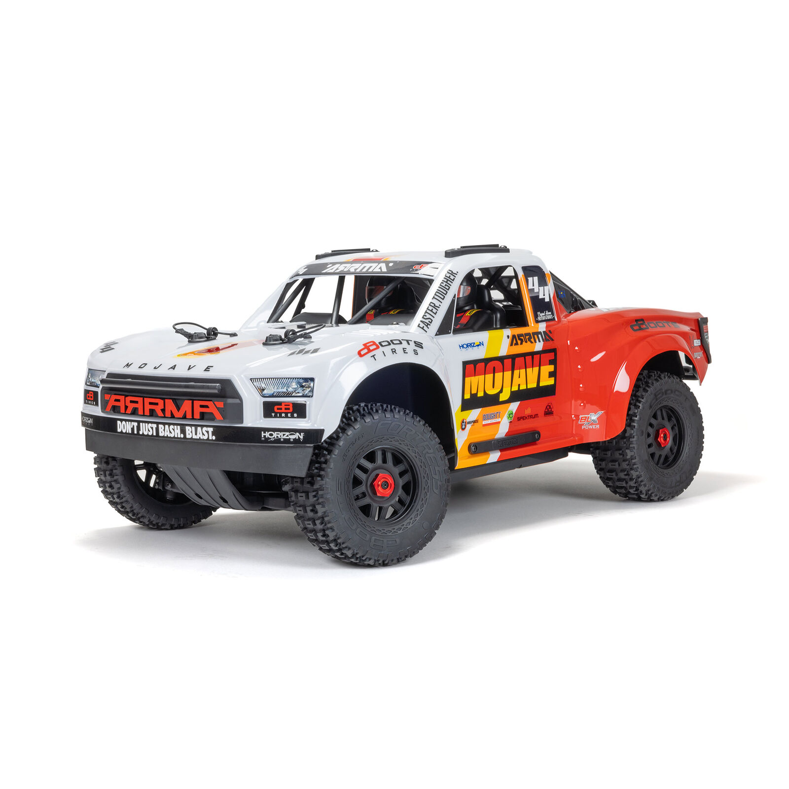 Arrma ARA4404T1 - 1/8 MOJAVE 4X4 4S BLX Desert Truck RTR, White