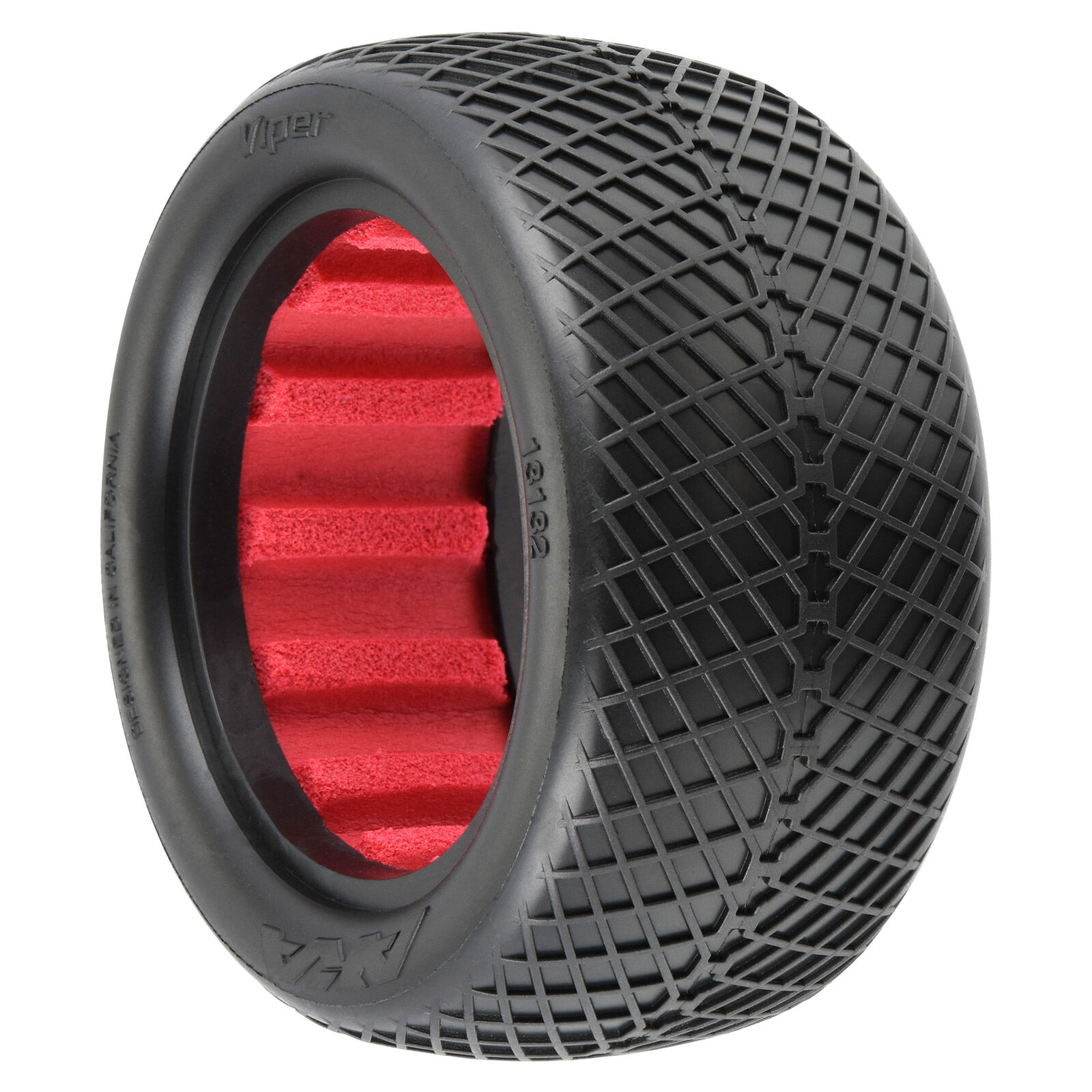 AKA  13132QR - 1/10 Viper Super Soft Long Wear Rear 2.2 Off-Road Buggy Tires 