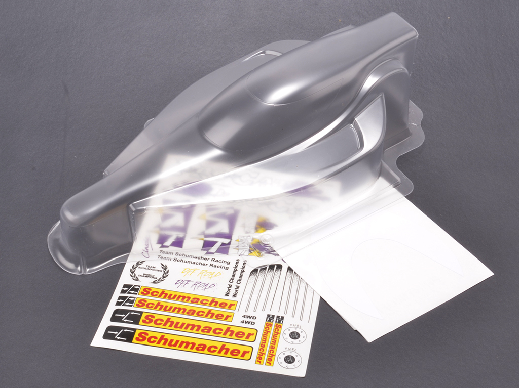 Schumacher U5143 - Bodyshell + Decals + Window Mask (ProCat)