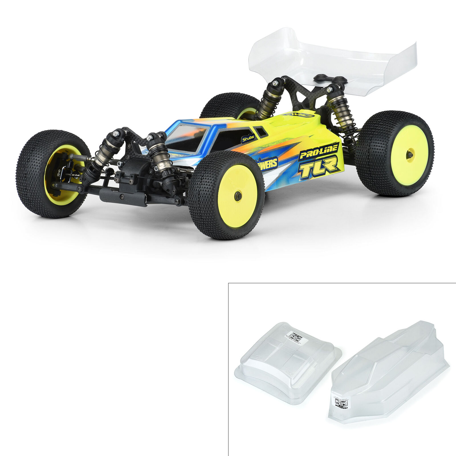 ProLine PRO354525 - 1/10 Axis Light Weight Clear Body (TLR 22X-4)