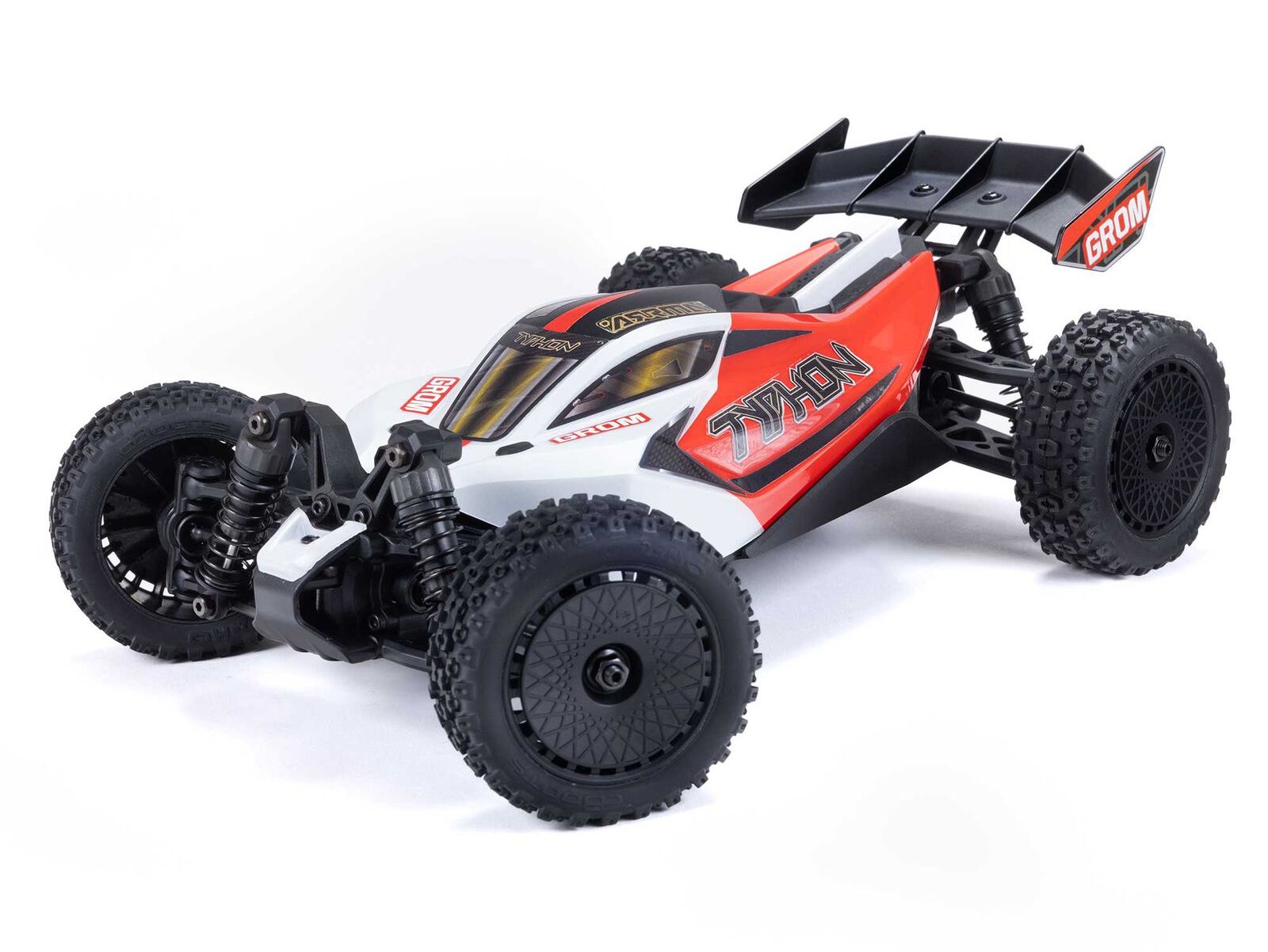 Arrma ARA2106T2 - TYPHON GROM 4x4 SMART Small Scale Buggy Red/White