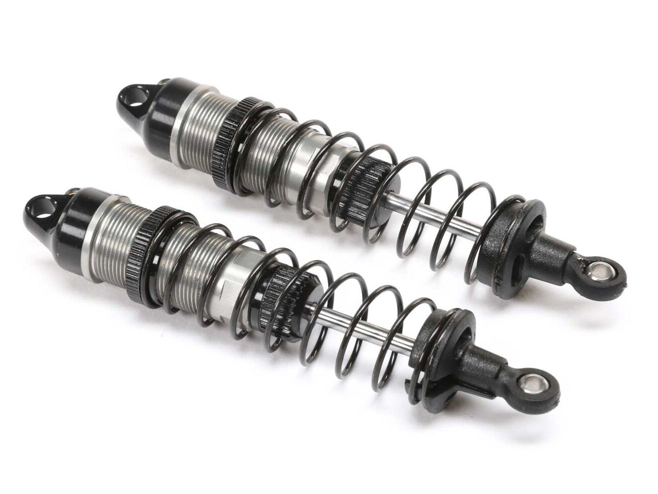TLR 313001 - Aluminum Rear Shock Set Complete: Mini-T 2.0, Mini-B, BL