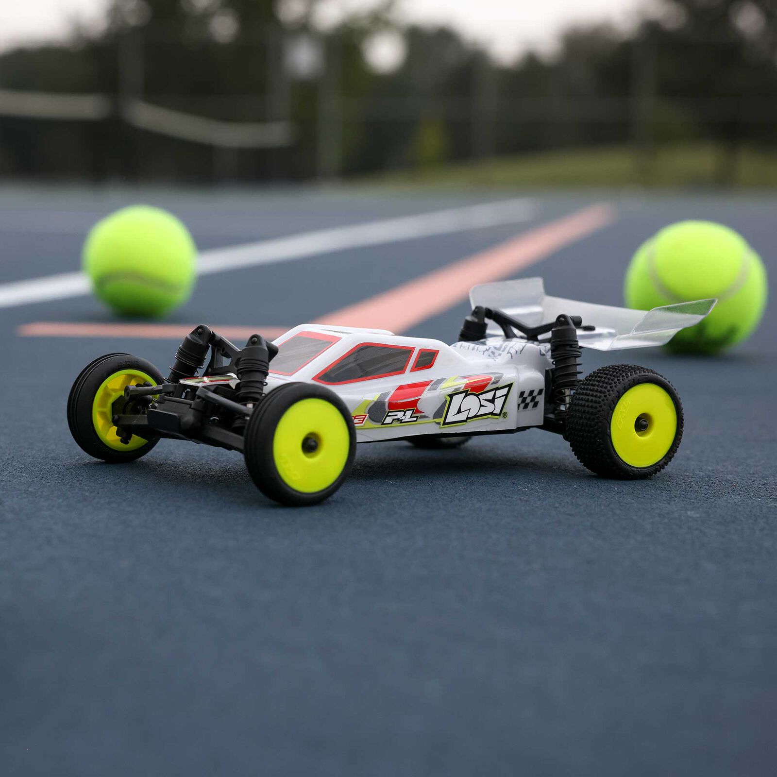Losi LOS00007T1 - 1/24 Micro-B 2WD Buggy RTR, White