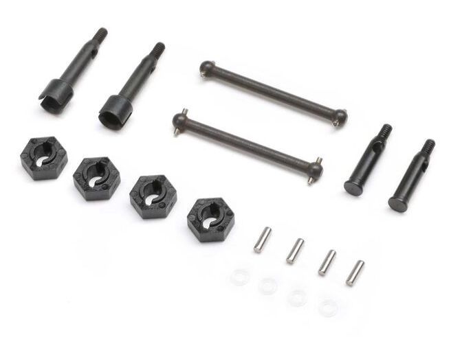 Losi LOS-1764 - Drive Shafts, Axles, Wheel Hexes (Micro-B)