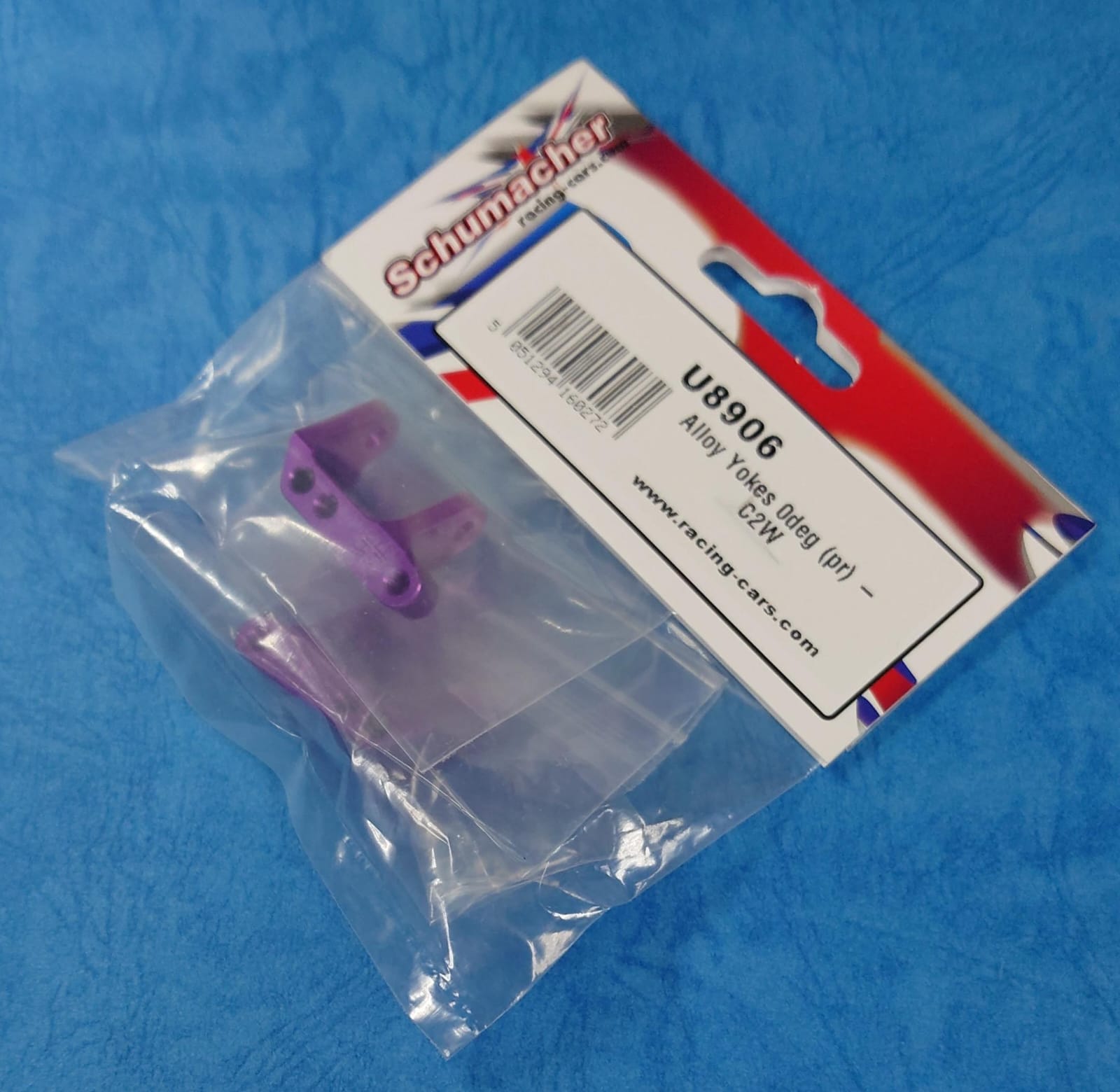 Schumacher U8906 - Alloy Yokes 0deg (C2W)
