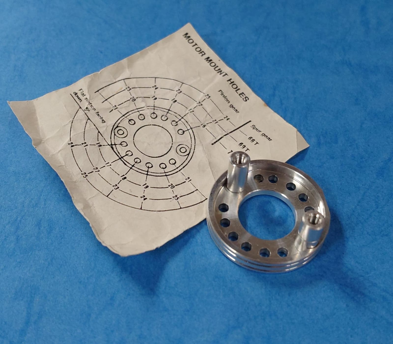 AR TA-21 - Aluminum Motor Mount (4WD Touring & Rally Car TA-01, TA-02)