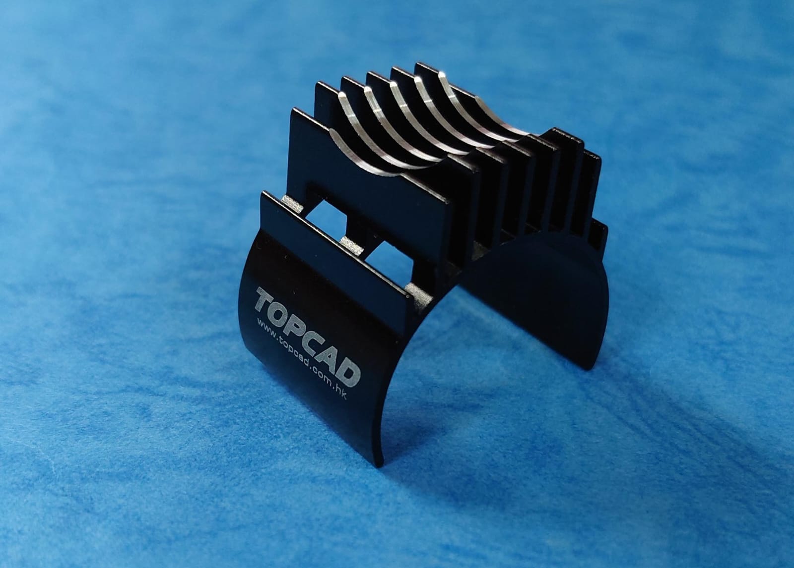 TopCad HS-540BK - Aluminum 540 Motor Heatsink, Black