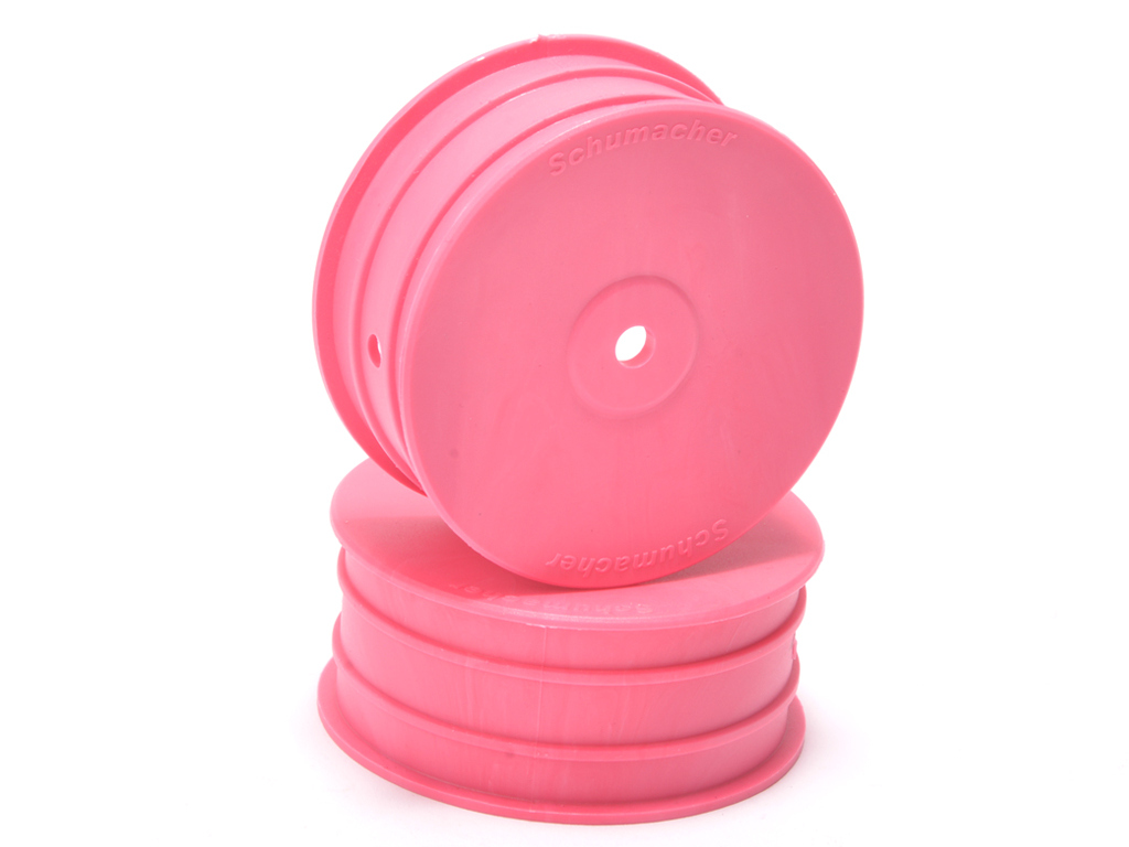 Schumacher U8690 - Wheel; Hex Front - Pink - 4WD Off Road