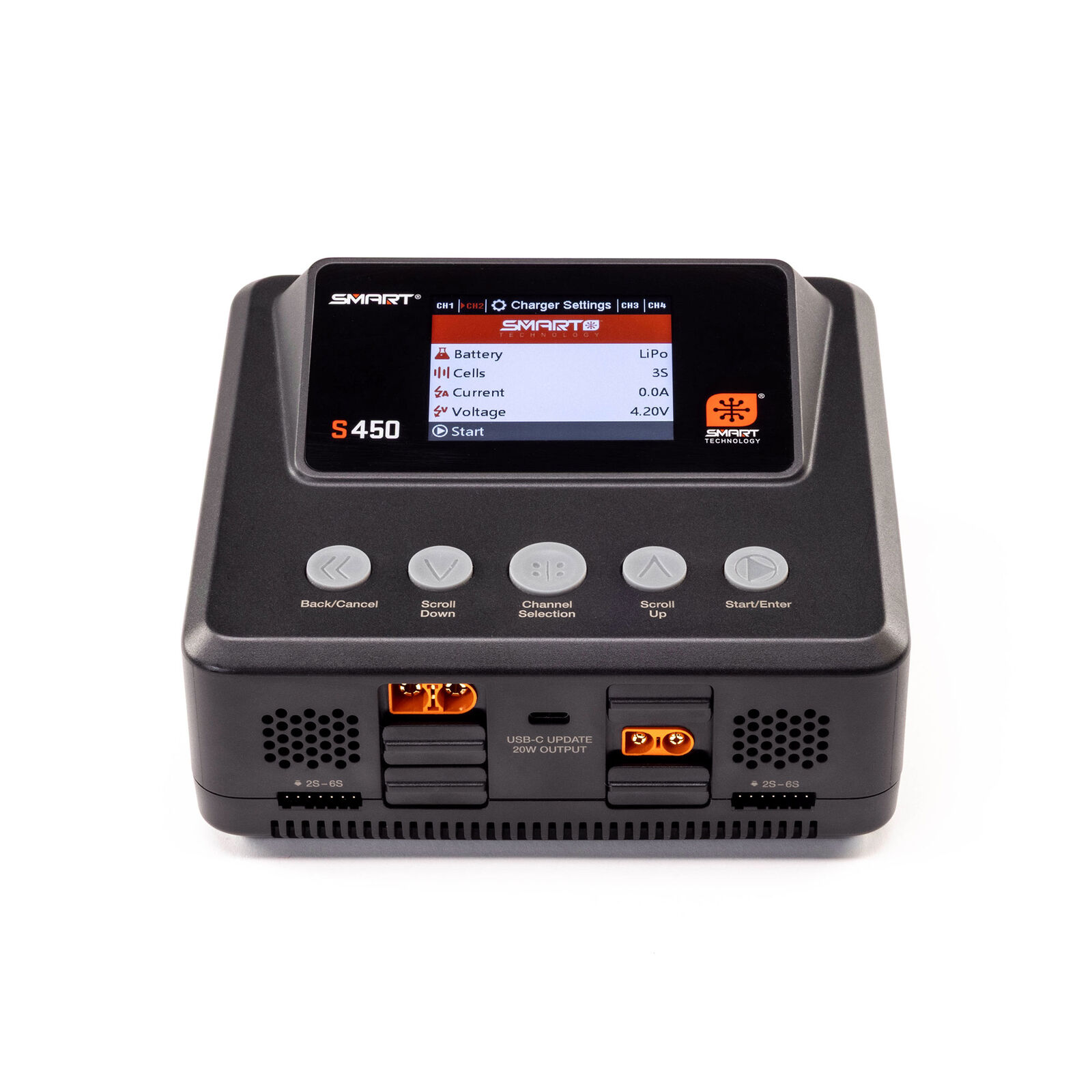 Spektrum SPMXC3040 - S450 G2 AC/DC Smart Charger 4x50W