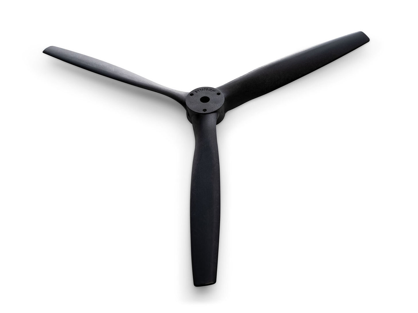 E-flite EFLP10073B - 10x7 3-Blade Propeller, CW (Red Adapter)
