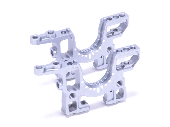 Schumacher U9523 - Rear Alloy Trans Housing Low -2m (Mi10)
