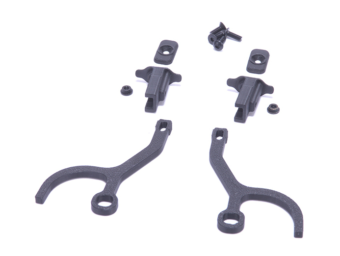 Schumacher U9555 - Rear Body Mount System, Twister Type (Mi10)