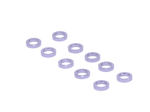 Schumacher U9483 - M3 Alloy Washers Grey 1.0mm