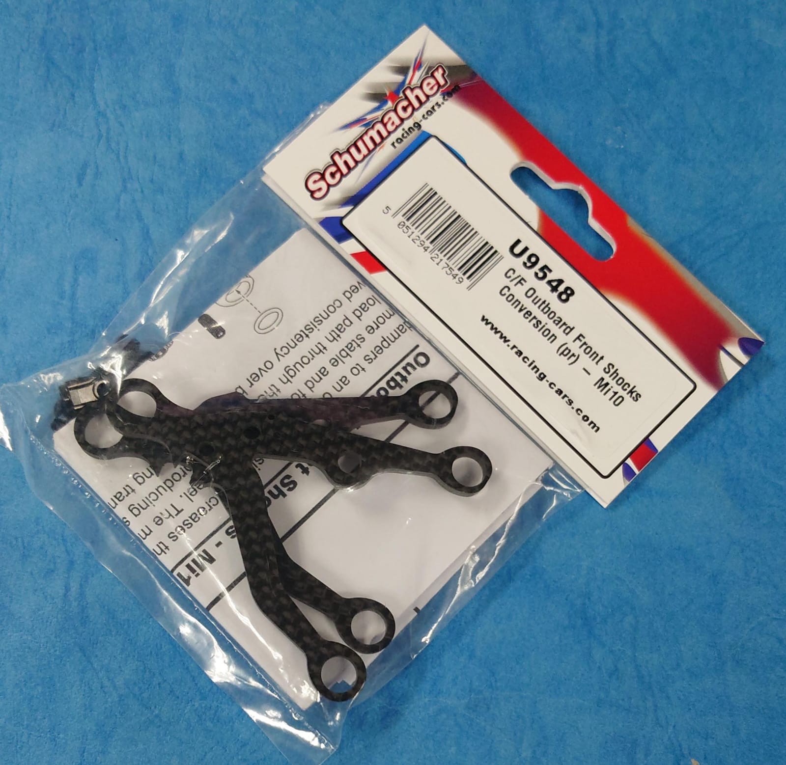 Schumacher U9548 -  C/F Outboard Front Shocks Conversion (Mi10)