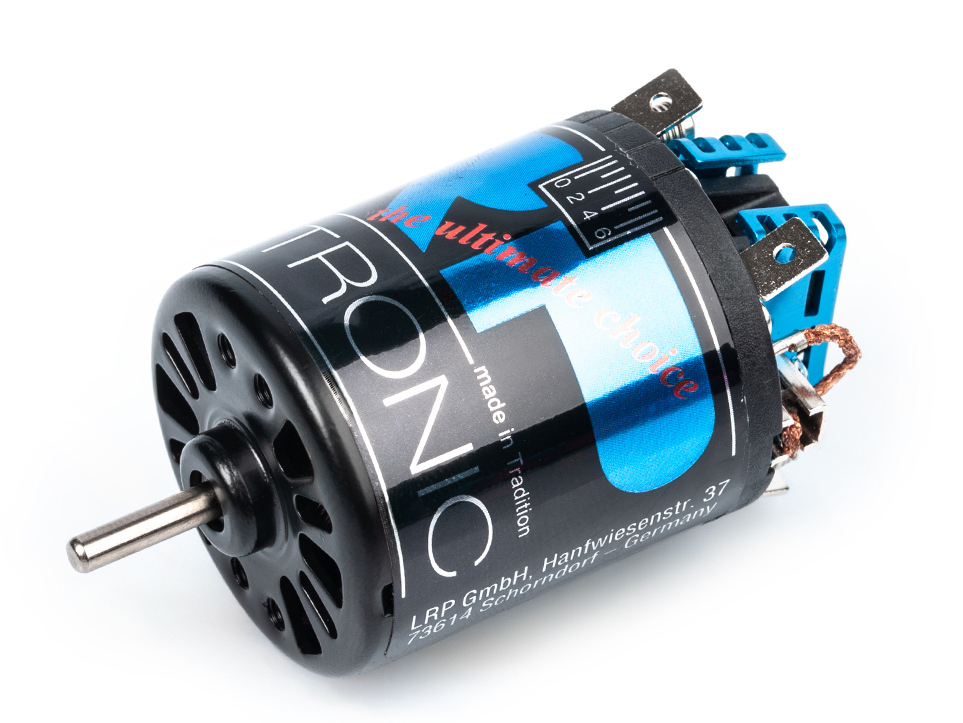 LRP 57218 - LRP Blue E - Brushed Motor - Our First Ever EFRA European Champion (1989)