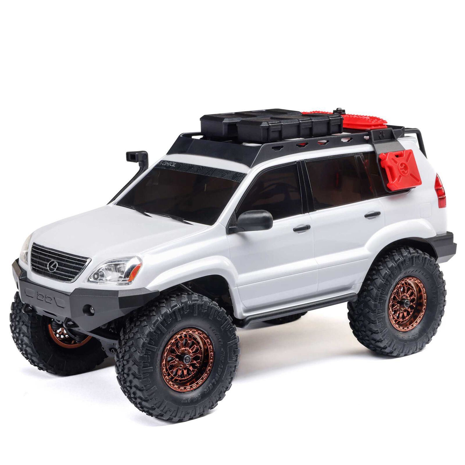 Axial AXI-1532T1 - Axial 1/24 SCX24 Lexus GX 470 4X4 Rock Crawler RTR, White