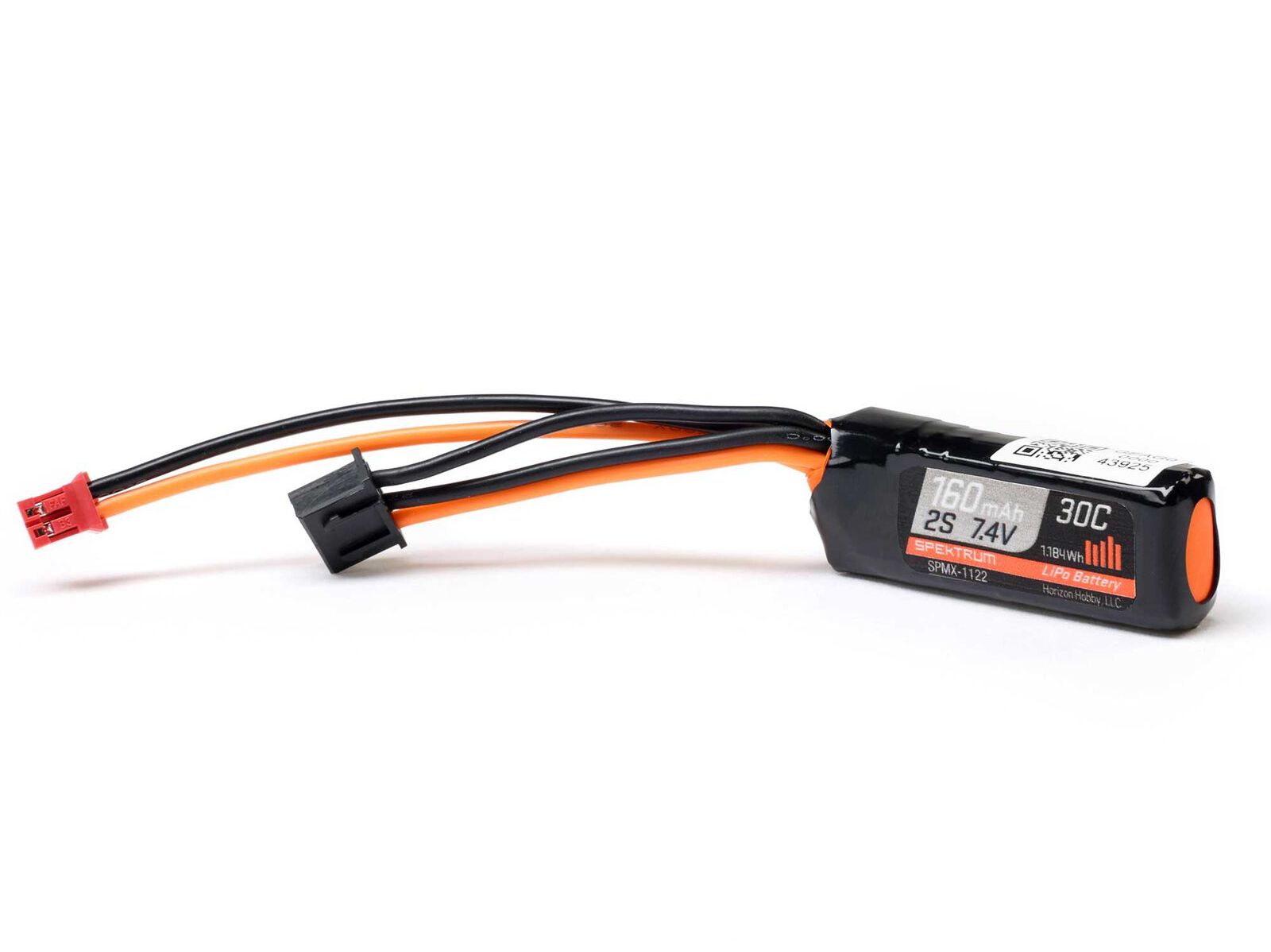 Spektrum SPMX-1122 - 7.4V 160mAh 2S 30C LiPo Battery: PH2.0 (Axial SCX30)